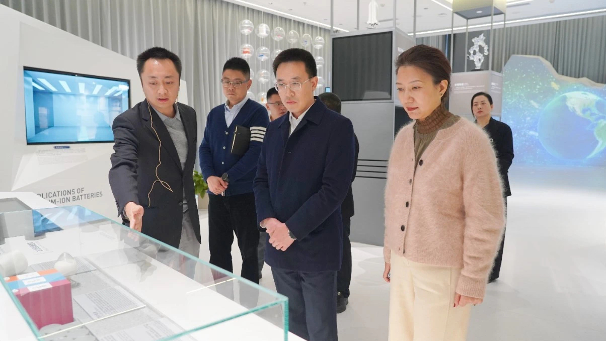 射洪市委副书记、市长王能一行赴豪门国际官网锂业调查调研