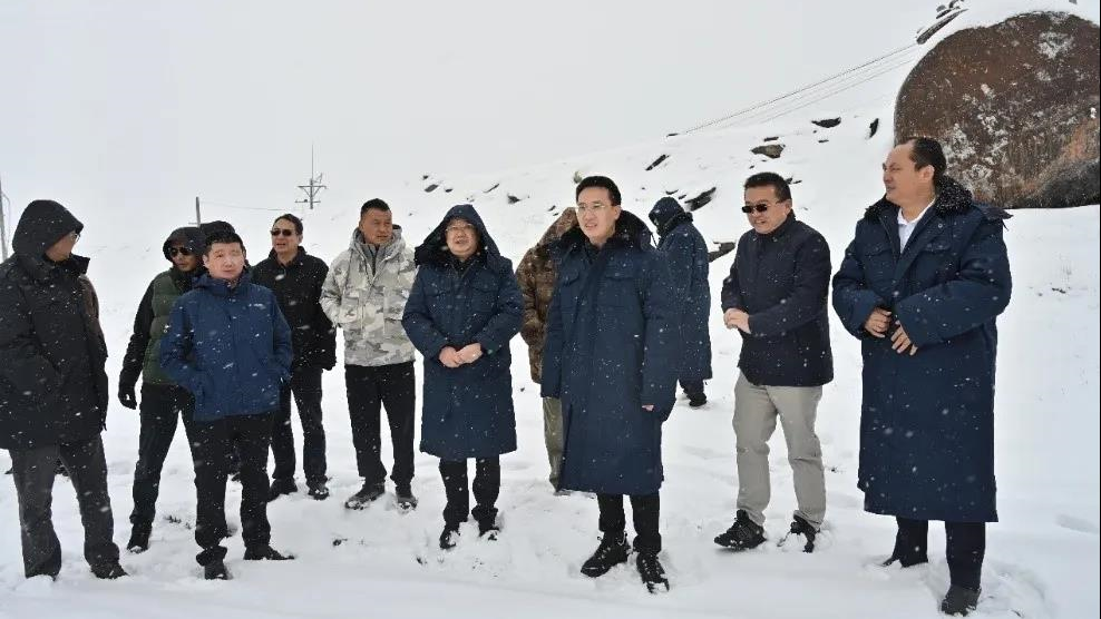 射洪市委副书记、市长王能到访豪门国际官网盛合雅江措拉锂辉石矿区调查互换