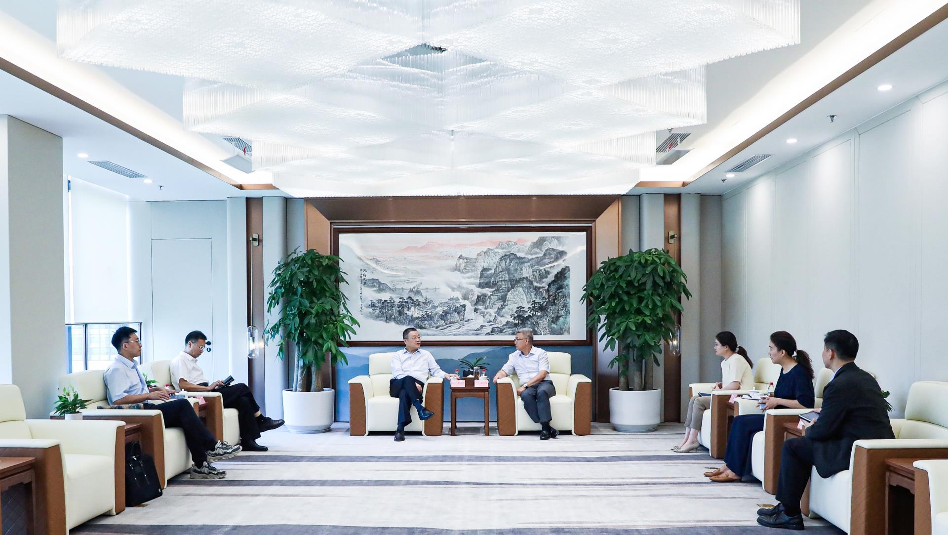 中国有色金属工业协会党委书记、会长葛红林一行光临豪门国际官网锂业调研调查