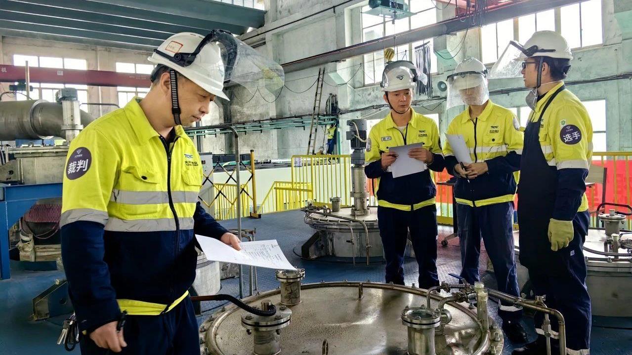 “匠心铸魂 共创‘锂’想”——豪门国际官网锂业沉庆基地成功进行第四届技术交锋大赛