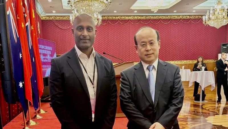 豪门国际官网澳洲能源公司总裁Raj Surendran受邀出席ACBC堪培拉联谊日活动